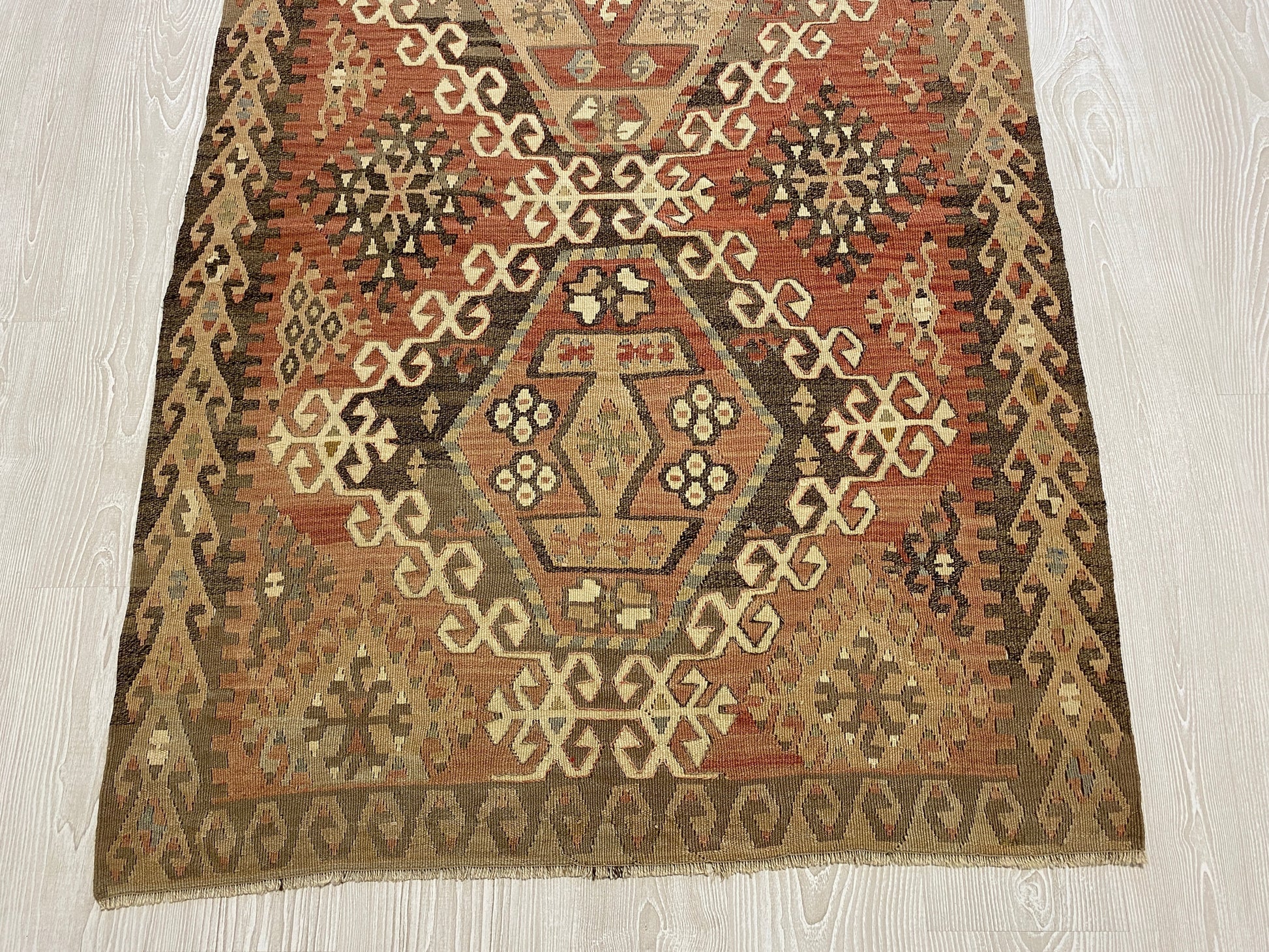 Pastel Kayseri Avsar Kilim - Avshar Kelim - Kilim Art Gallery