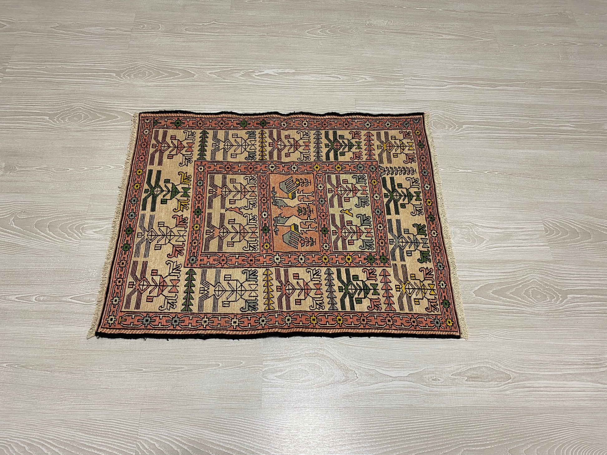 Silk Soumak Rug - Kilim Art Gallery