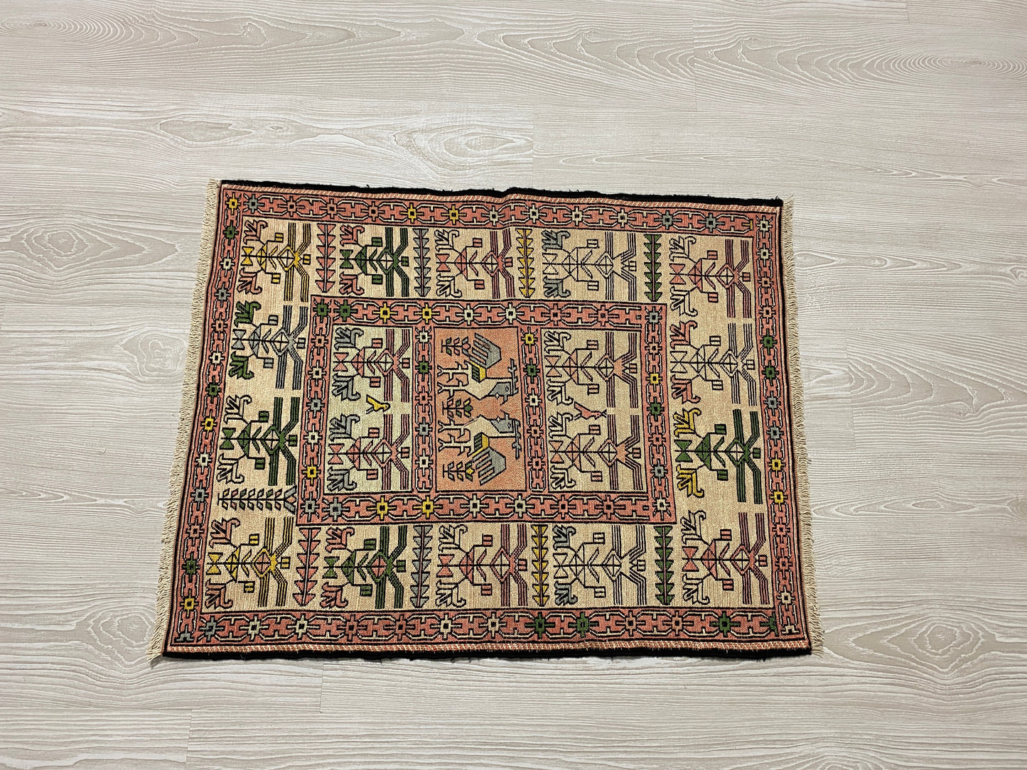 Silk Soumak Rug - Kilim Art Gallery