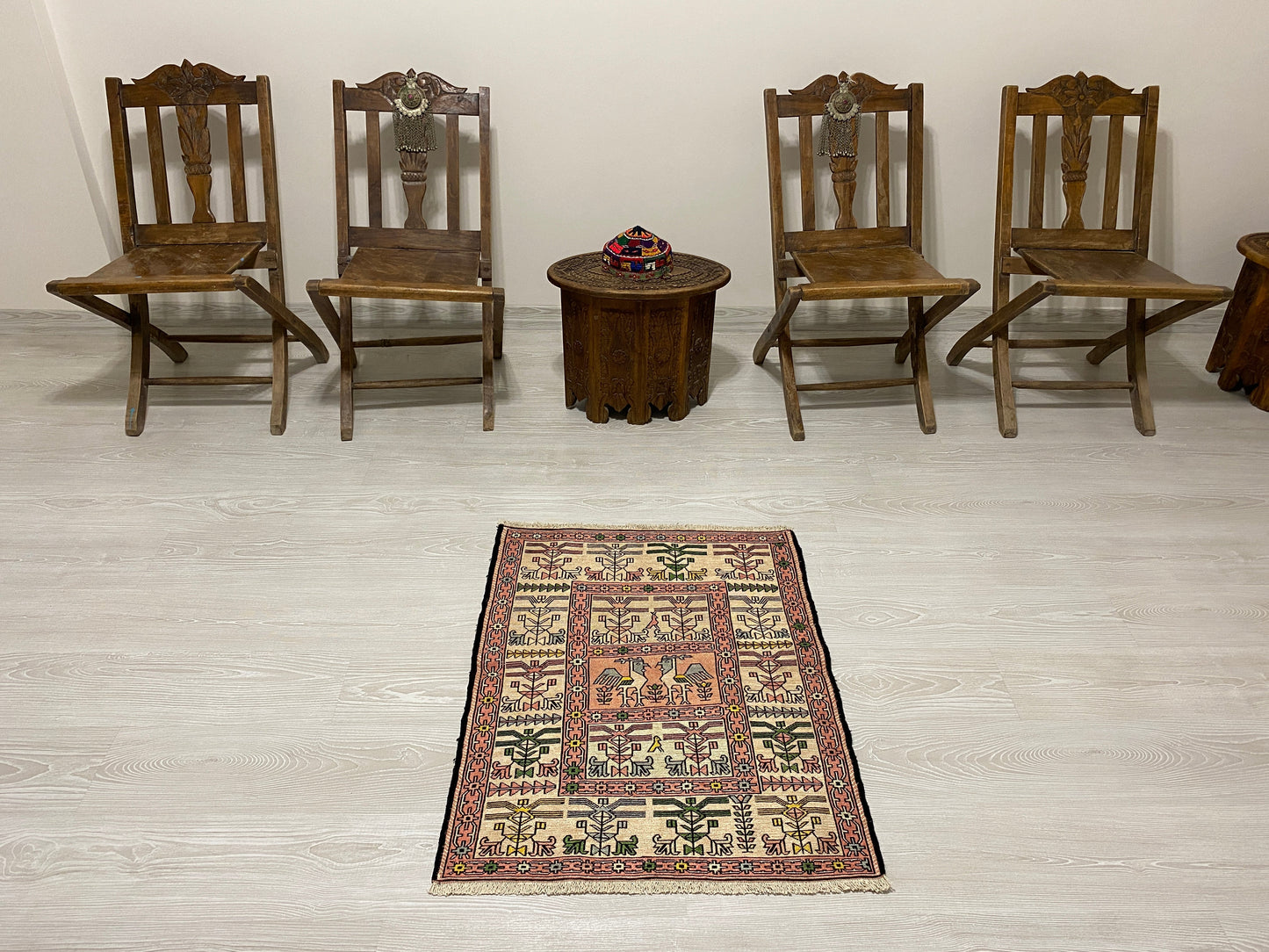 Silk Soumak Rug - Kilim Art Gallery