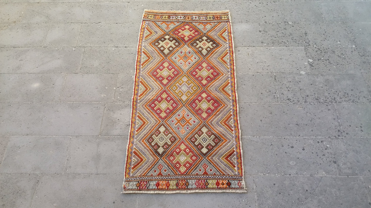 Sivrihisar Cicim Kilim - Kilim Art Gallery