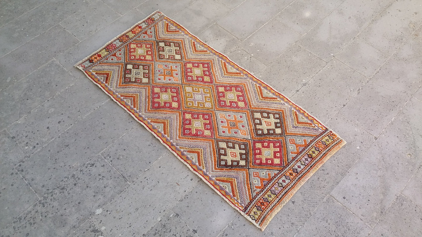 Sivrihisar Cicim Kilim - Kilim Art Gallery