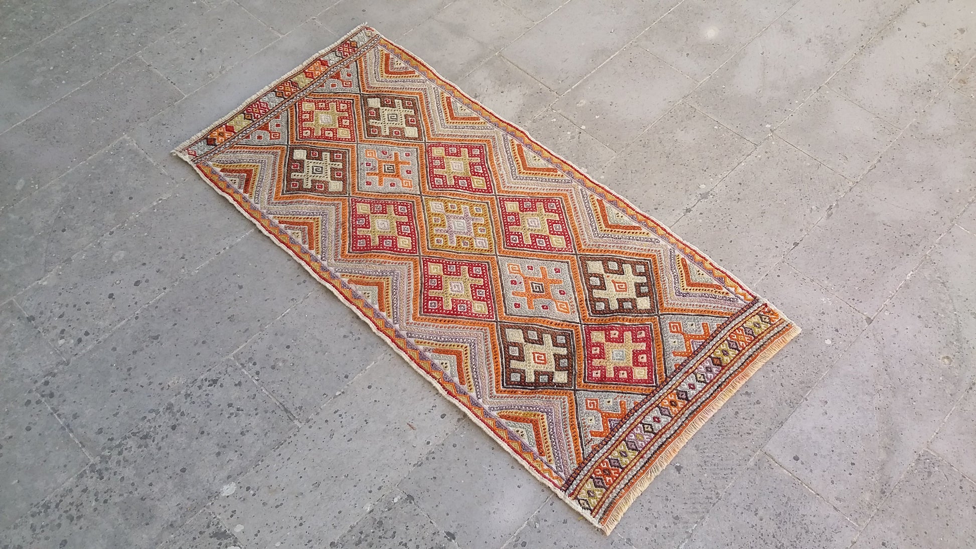 Sivrihisar Cicim Kilim - Kilim Art Gallery