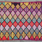 Small Colorful Boho Cicim Kilim Rug - Kilim Art Gallery