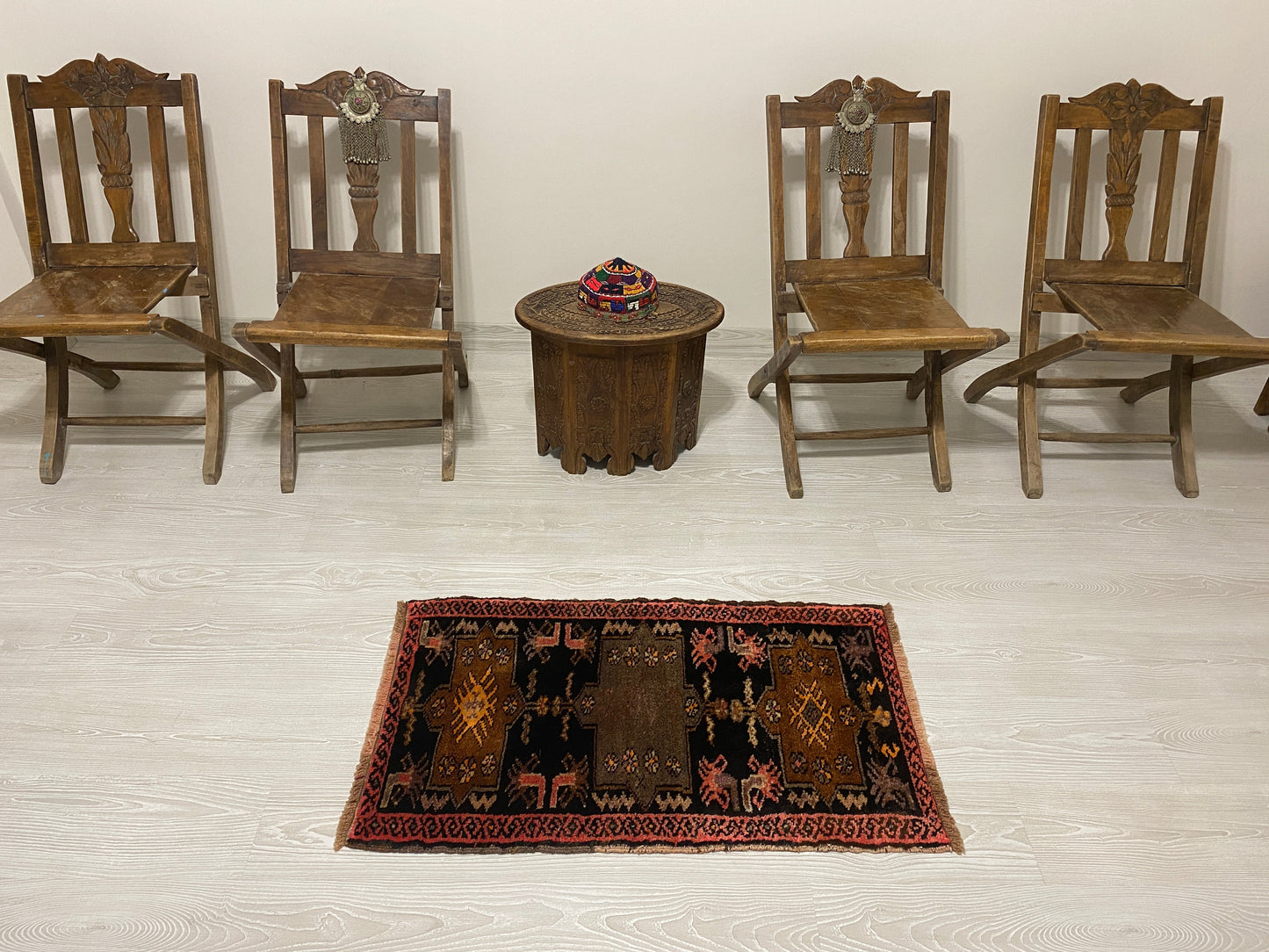 Small Kars Yastik Rug - Caucasian Yastik Carpet - Kilim Art Gallery