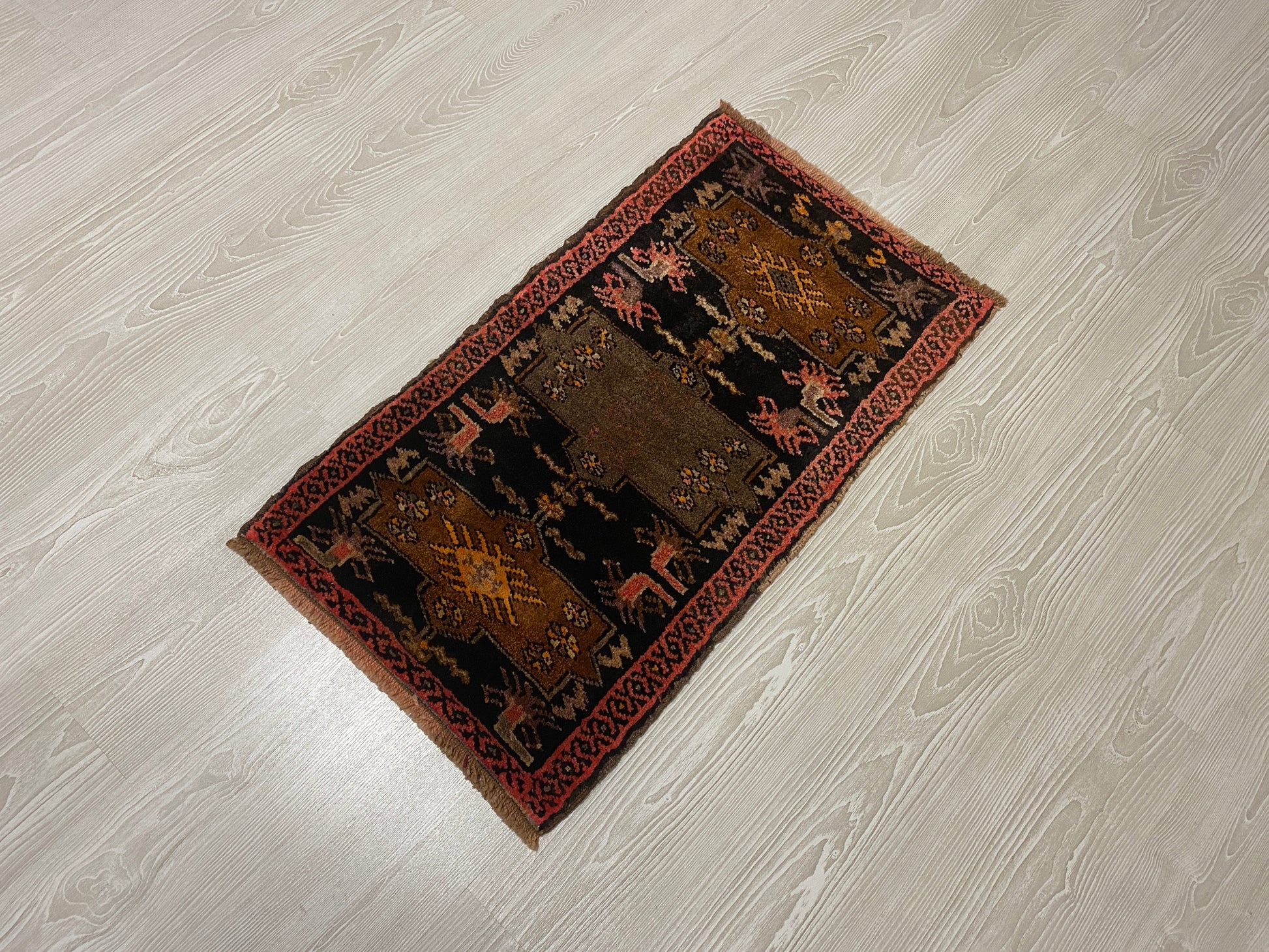 Small Kars Yastik Rug - Caucasian Yastik Carpet - Kilim Art Gallery