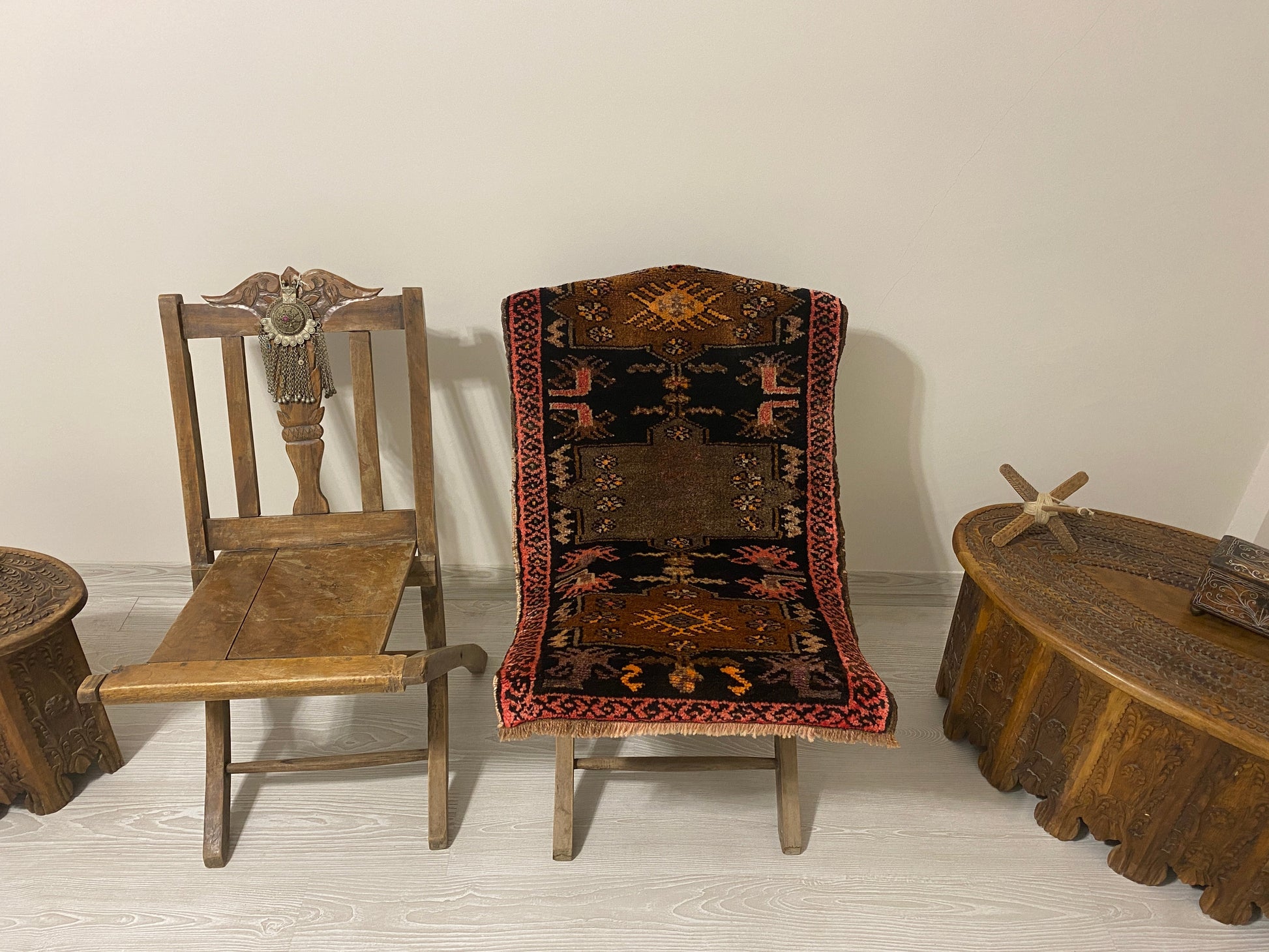 Small Kars Yastik Rug - Caucasian Yastik Carpet - Kilim Art Gallery