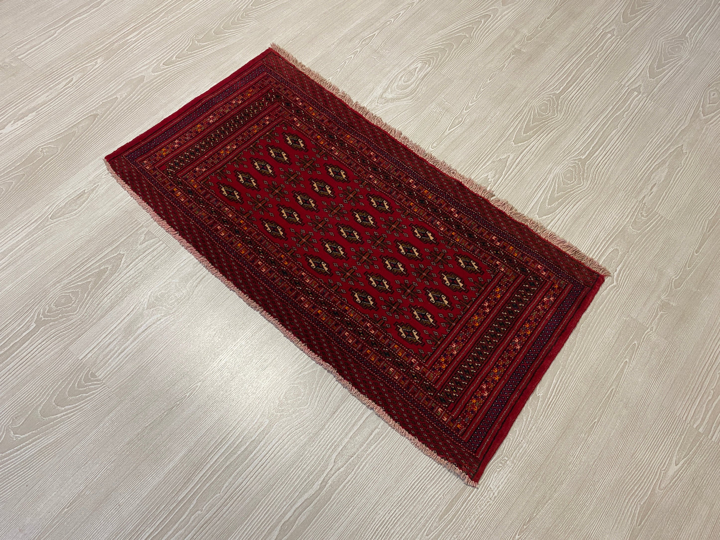 Small Turkoman Buhara Carpet Rug - Kilim Art Gallery