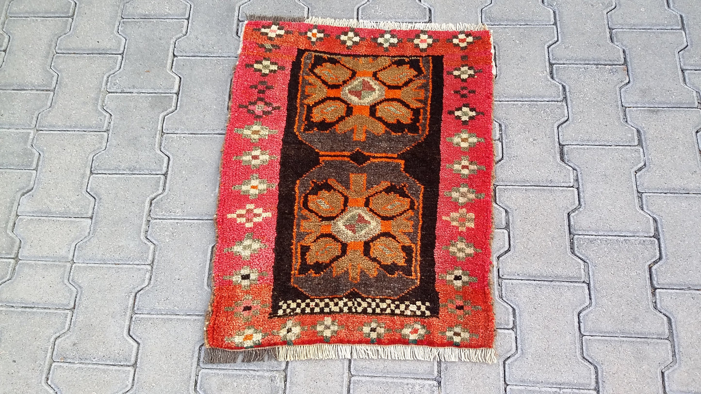 Tribal Small Carpet Rug from Nomads - Kilim Art Gallery