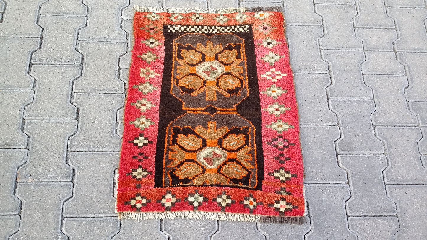 Tribal Small Carpet Rug from Nomads - Kilim Art Gallery