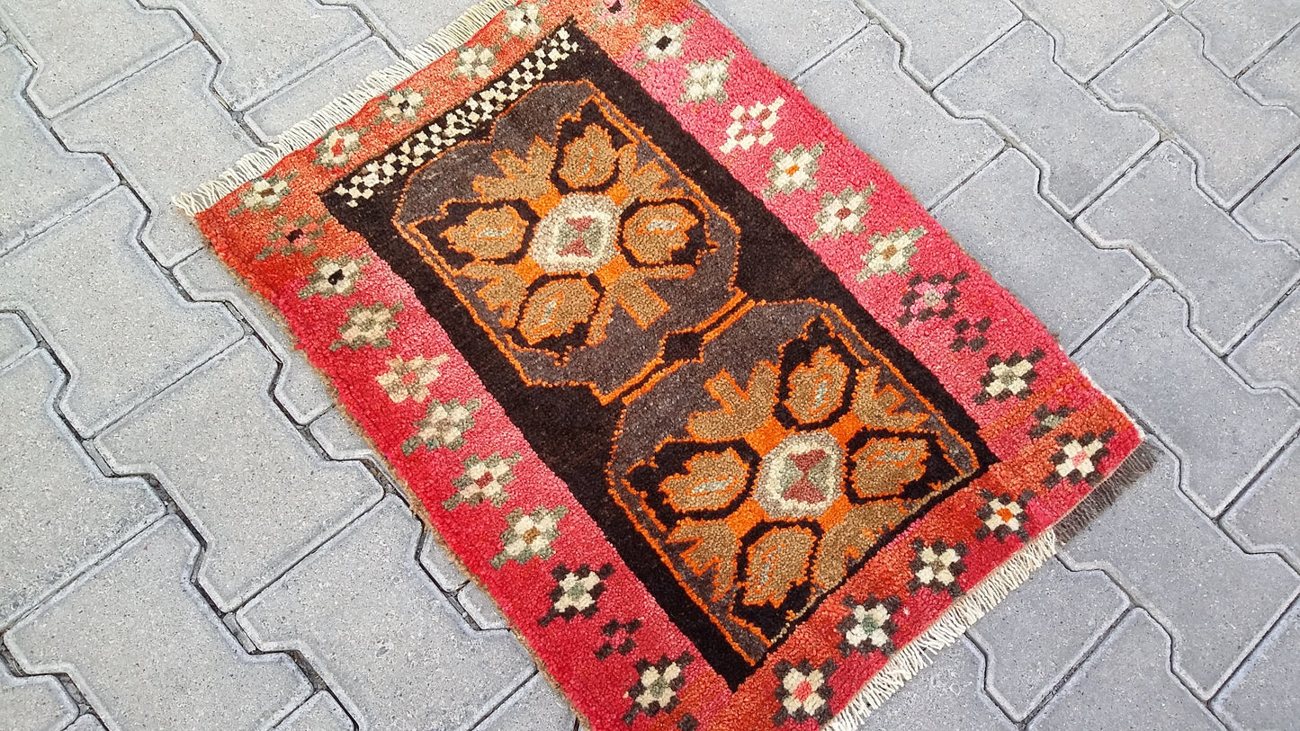 Tribal Small Carpet Rug from Nomads - Kilim Art Gallery