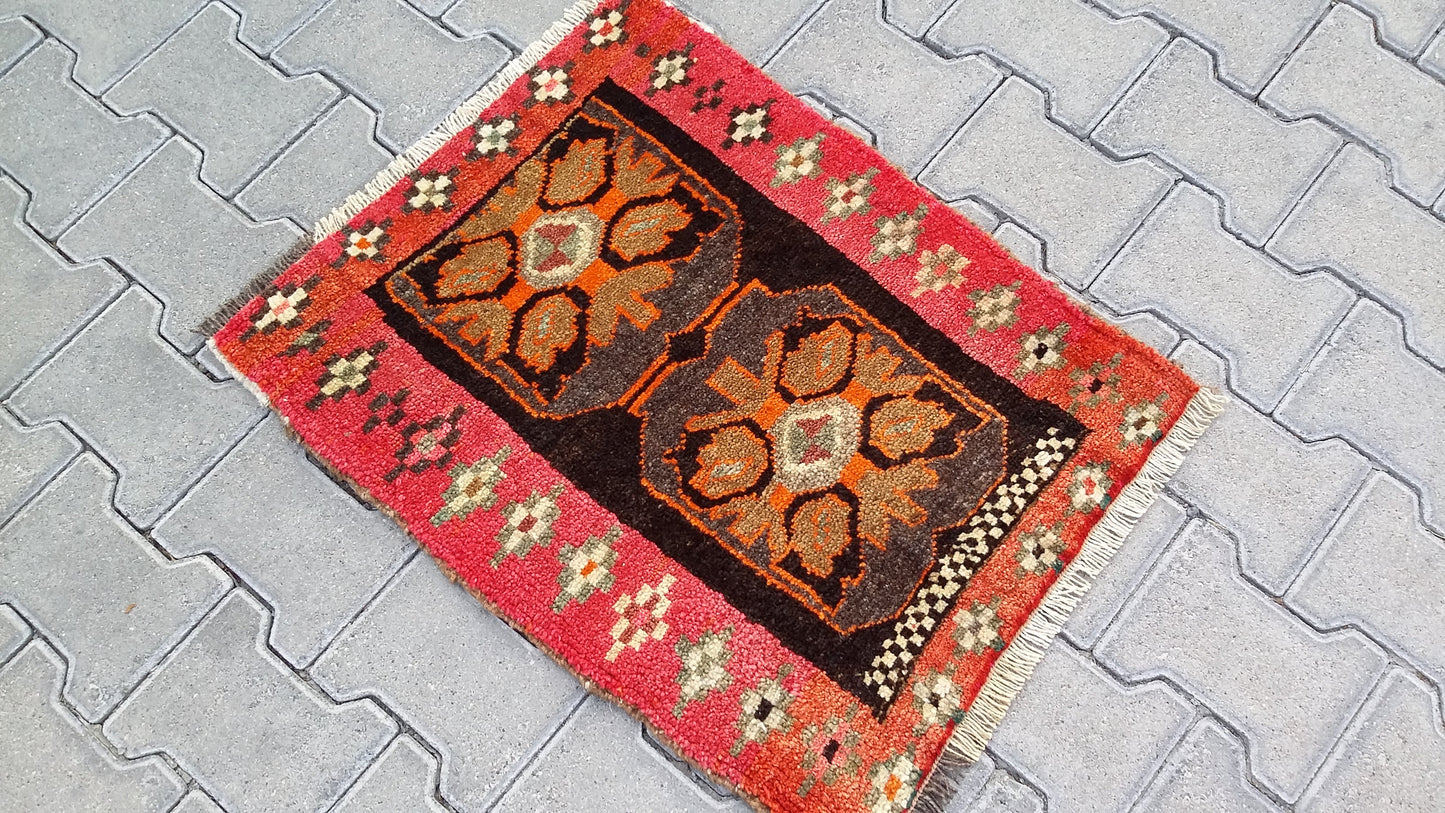 Tribal Small Carpet Rug from Nomads - Kilim Art Gallery