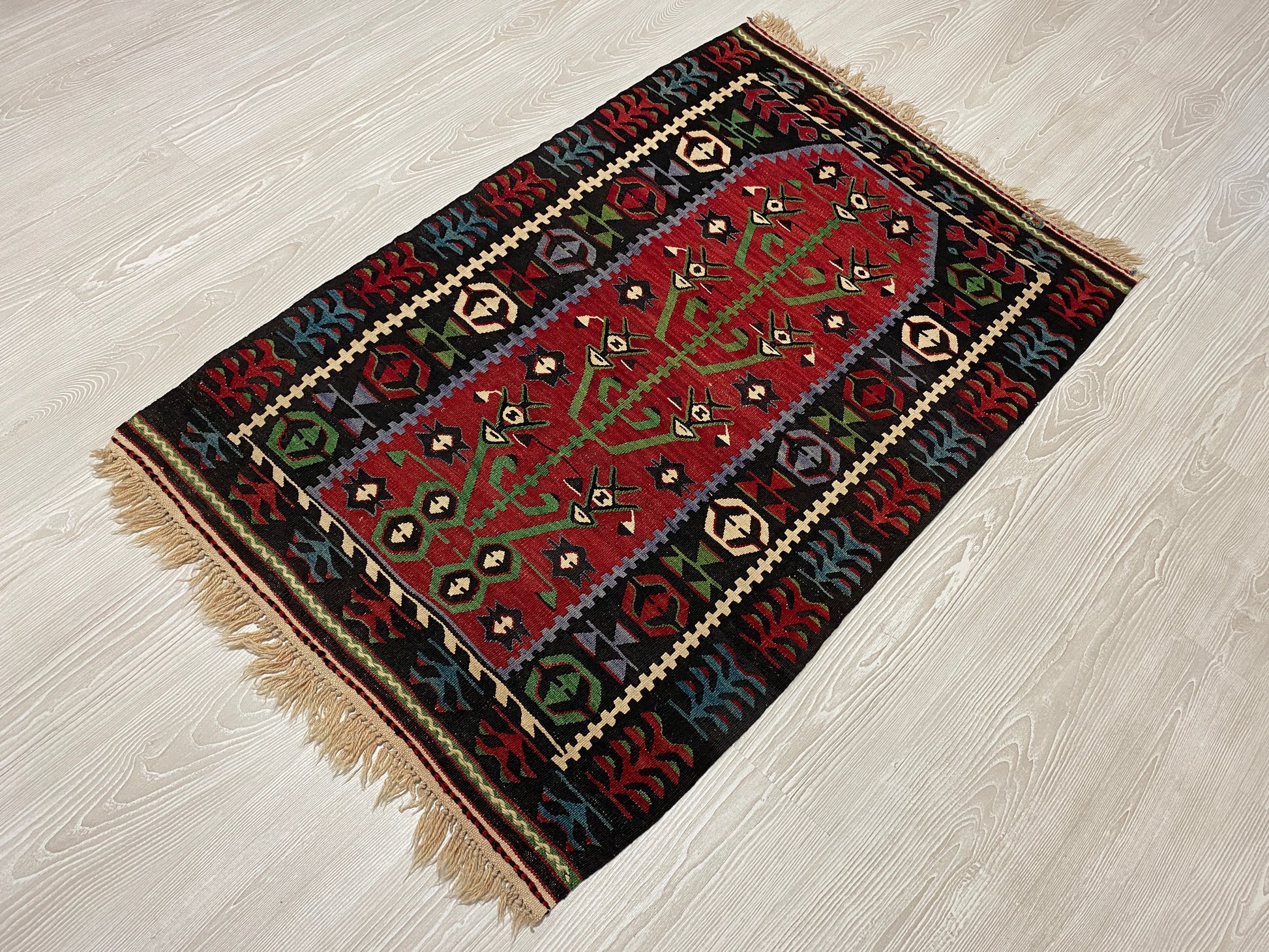 Tribal West Anatolian Kula Kilim - Kilim Art Gallery