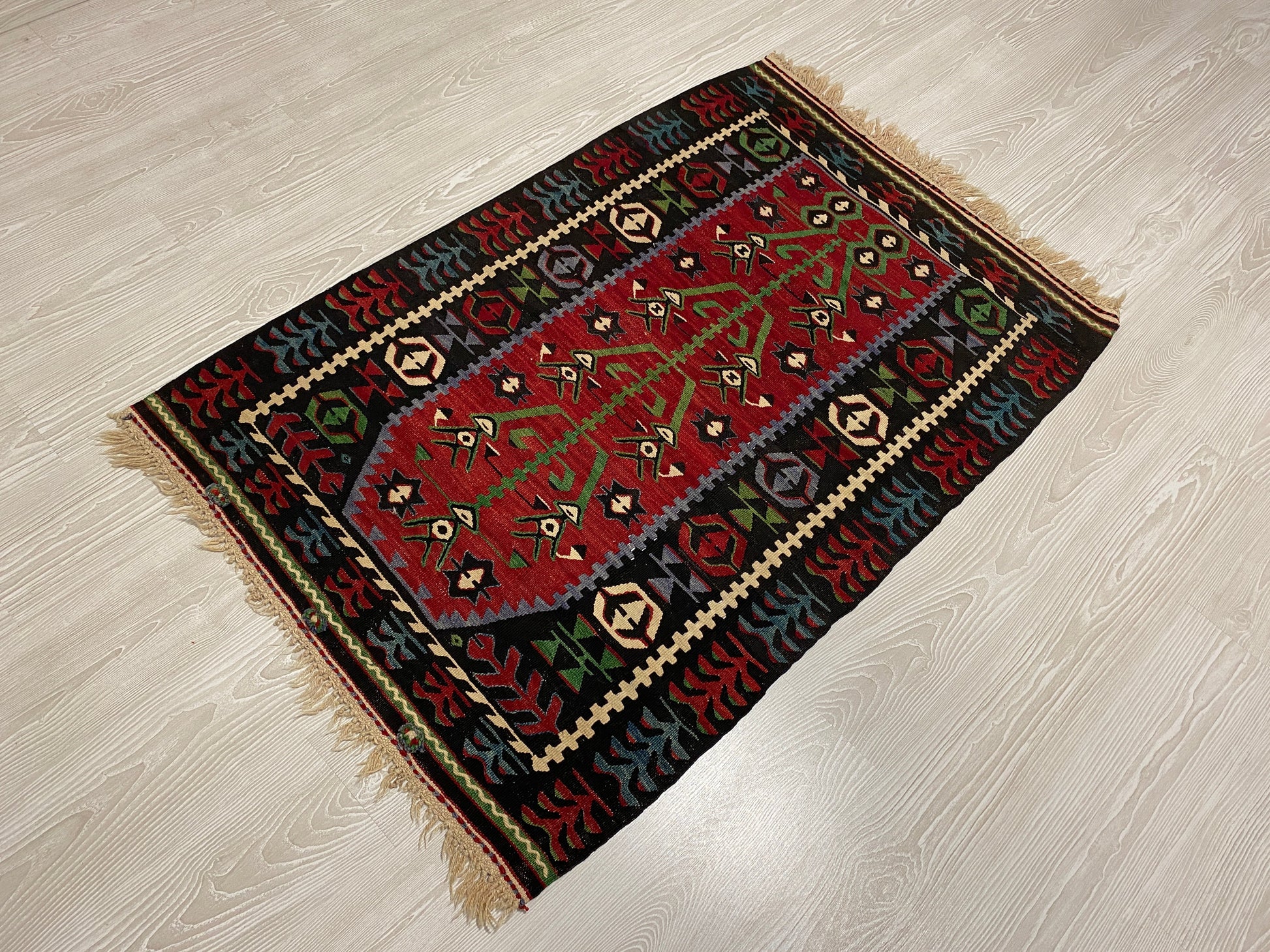 Tribal West Anatolian Kula Kilim - Kilim Art Gallery