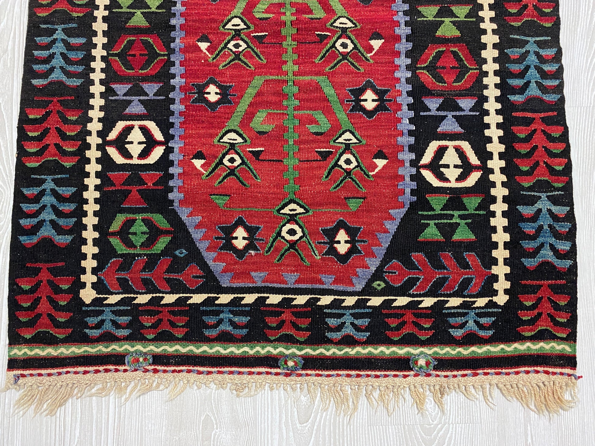 Tribal West Anatolian Kula Kilim - Kilim Art Gallery