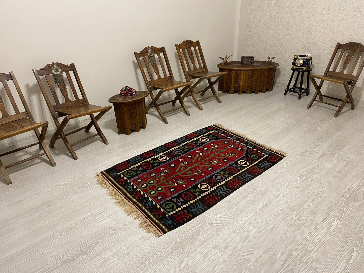 Tribal West Anatolian Kula Kilim - Kilim Art Gallery