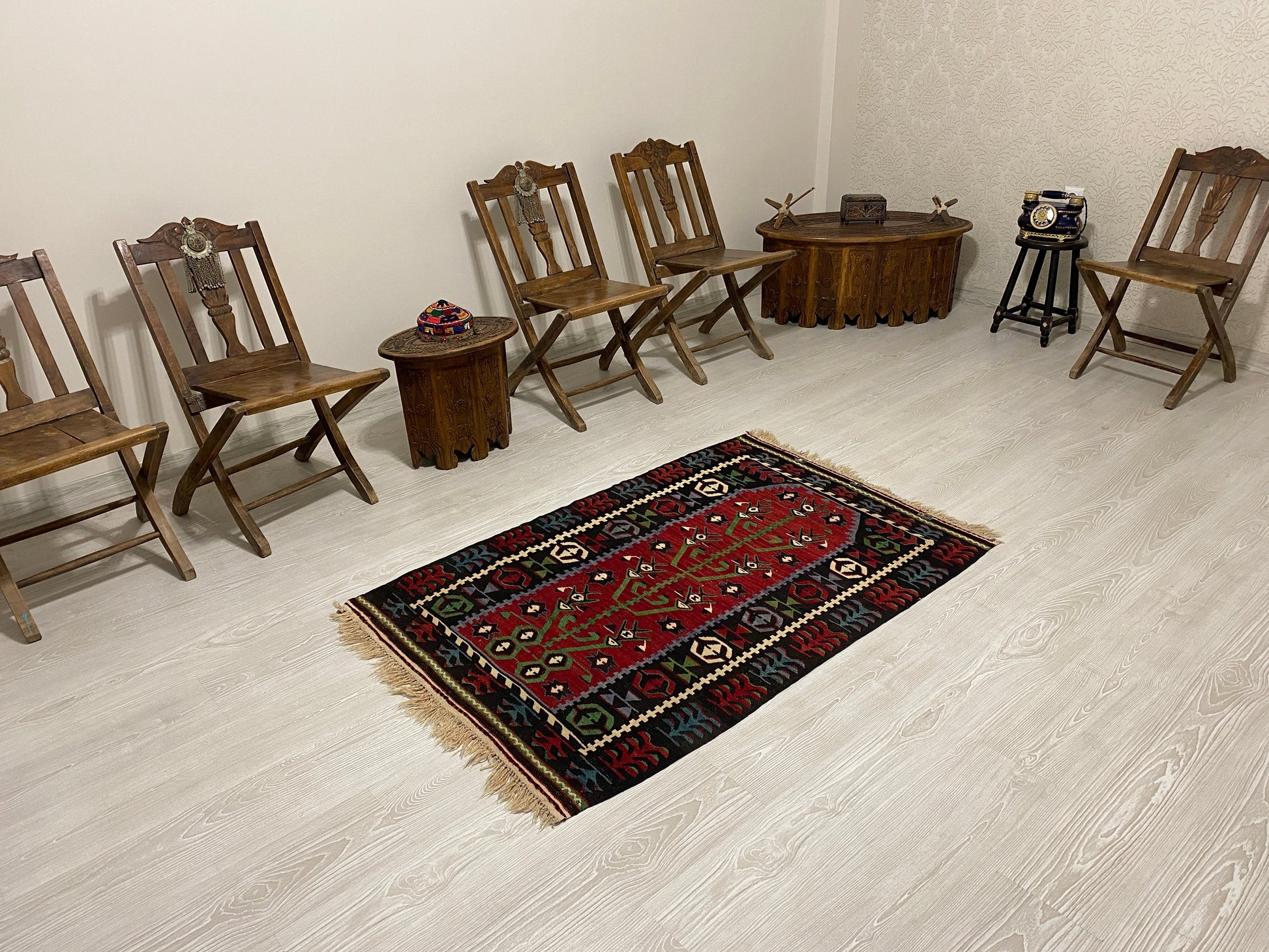 Tribal West Anatolian Kula Kilim - Kilim Art Gallery