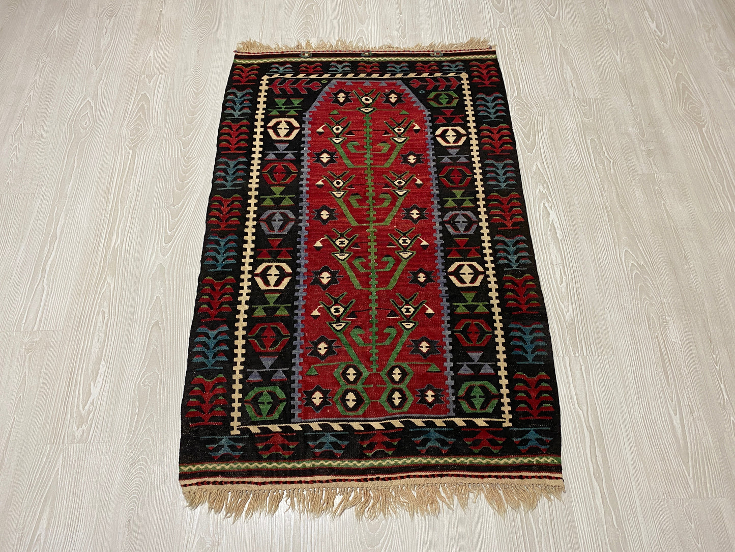 Tribal West Anatolian Kula Kilim - Kilim Art Gallery