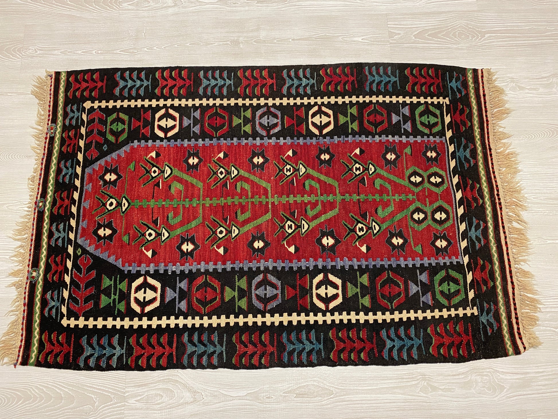 Tribal West Anatolian Kula Kilim - Kilim Art Gallery