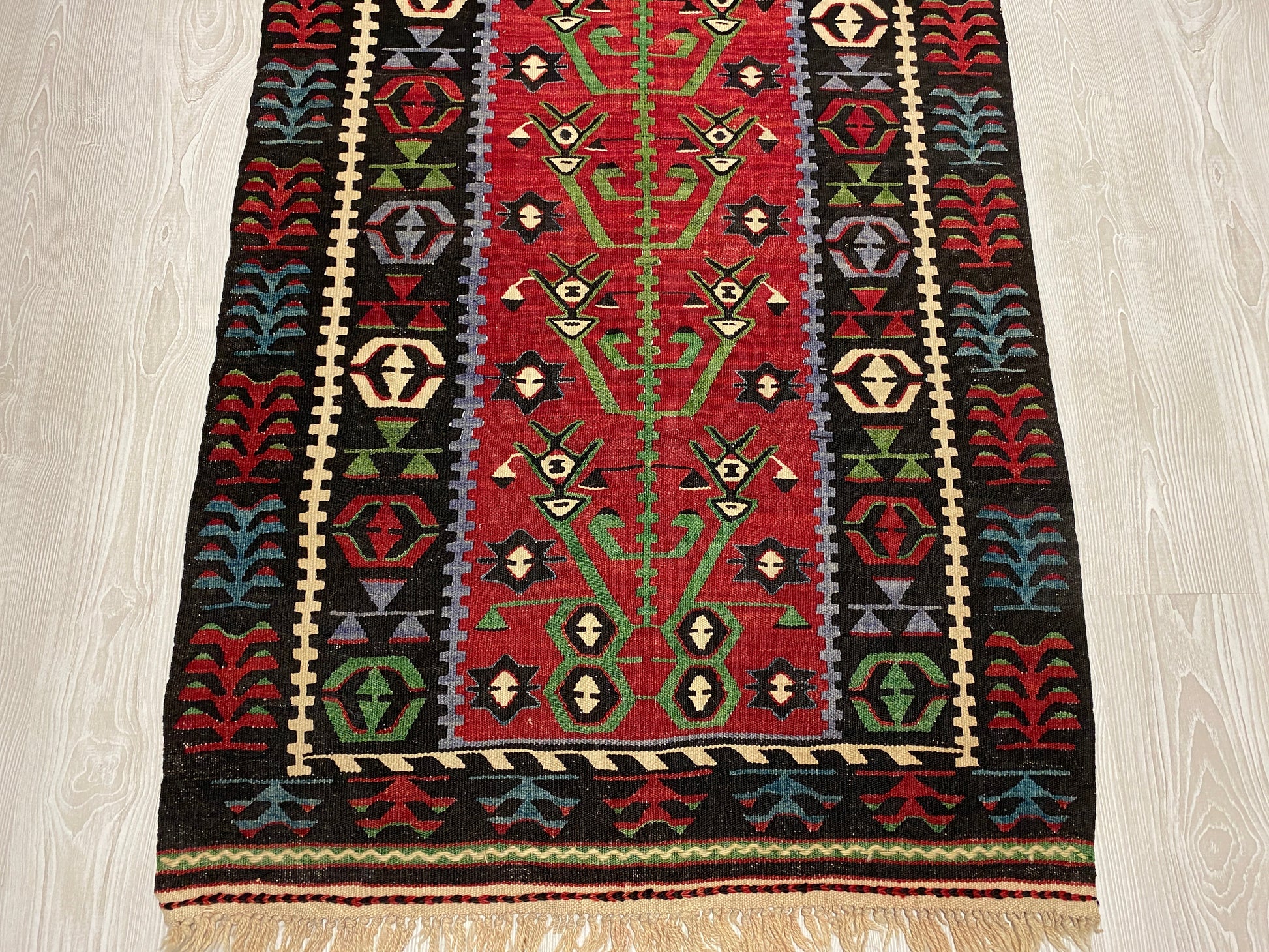 Tribal West Anatolian Kula Kilim - Kilim Art Gallery