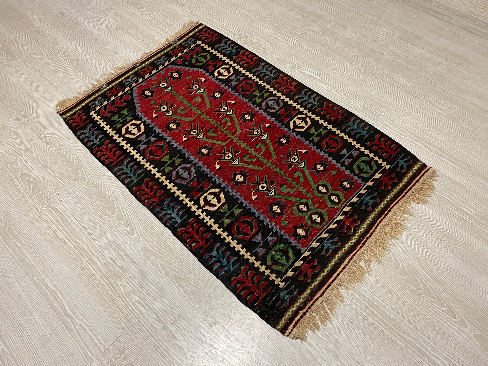 Tribal West Anatolian Kula Kilim - Kilim Art Gallery