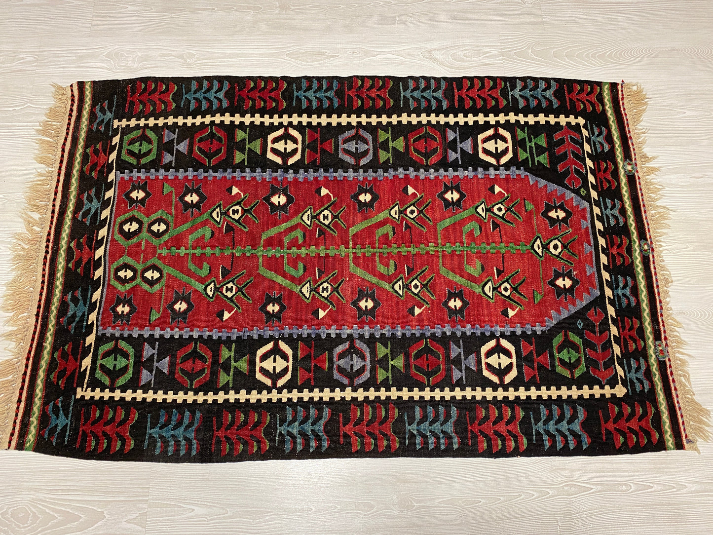 Tribal West Anatolian Kula Kilim - Kilim Art Gallery