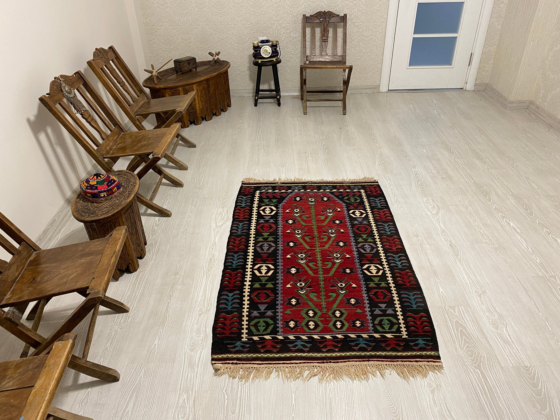Tribal West Anatolian Kula Kilim - Kilim Art Gallery