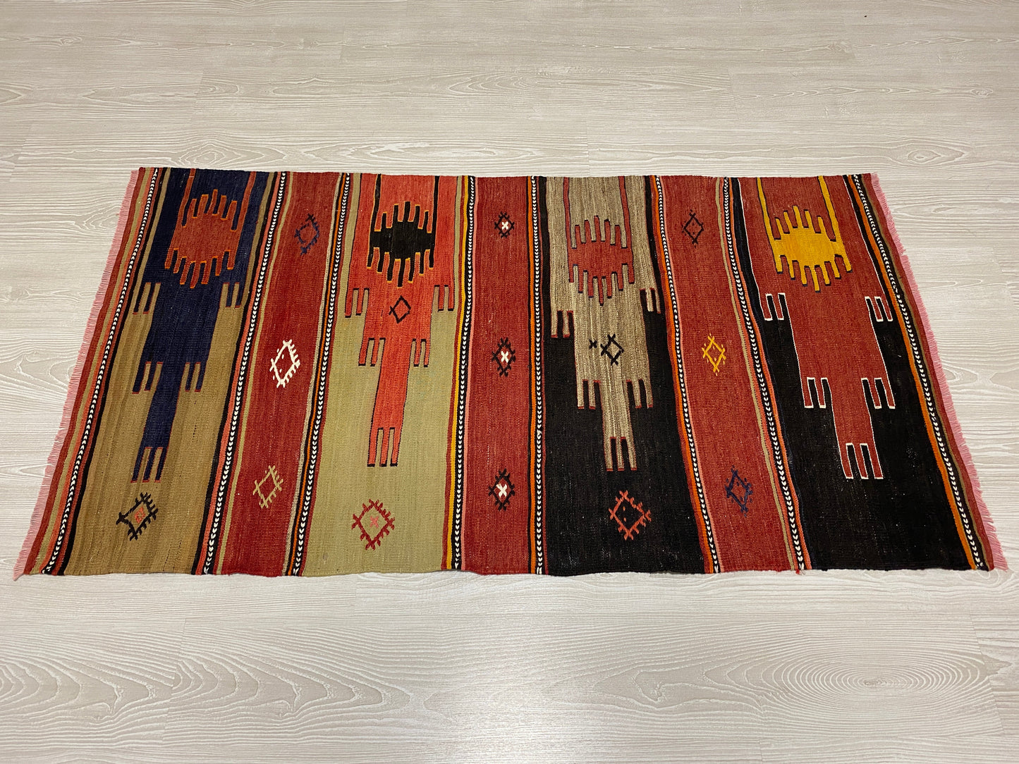 Turkish Cappadocia Saph Kelim Rug - Kilim Art Gallery