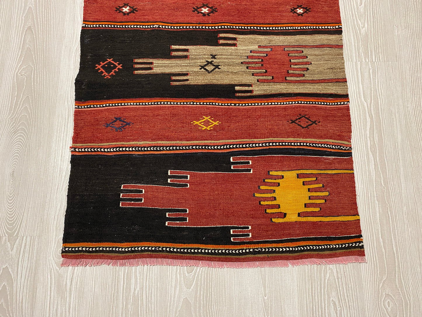 Turkish Cappadocia Saph Kelim Rug - Kilim Art Gallery
