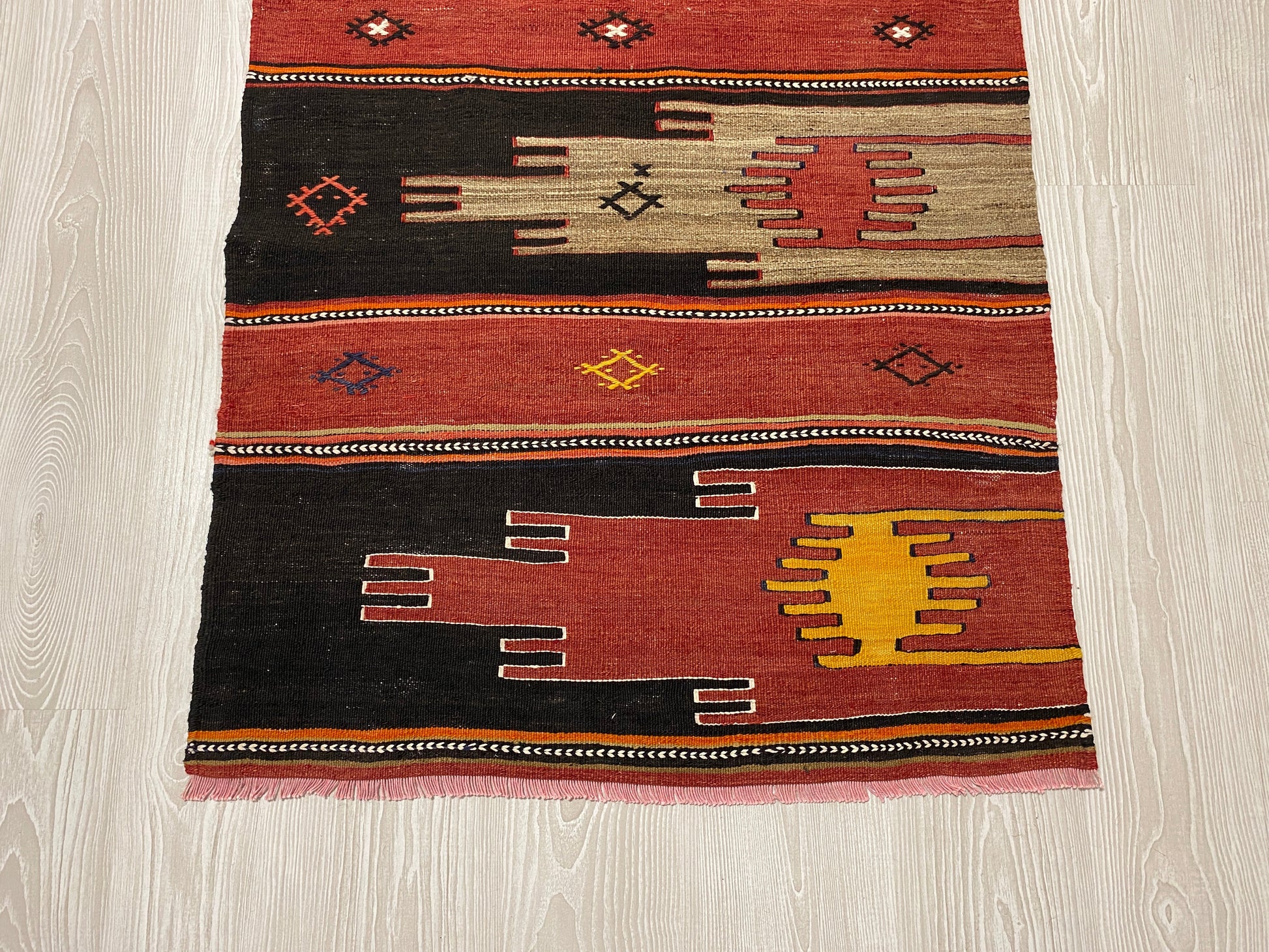 Turkish Cappadocia Saph Kelim Rug - Kilim Art Gallery