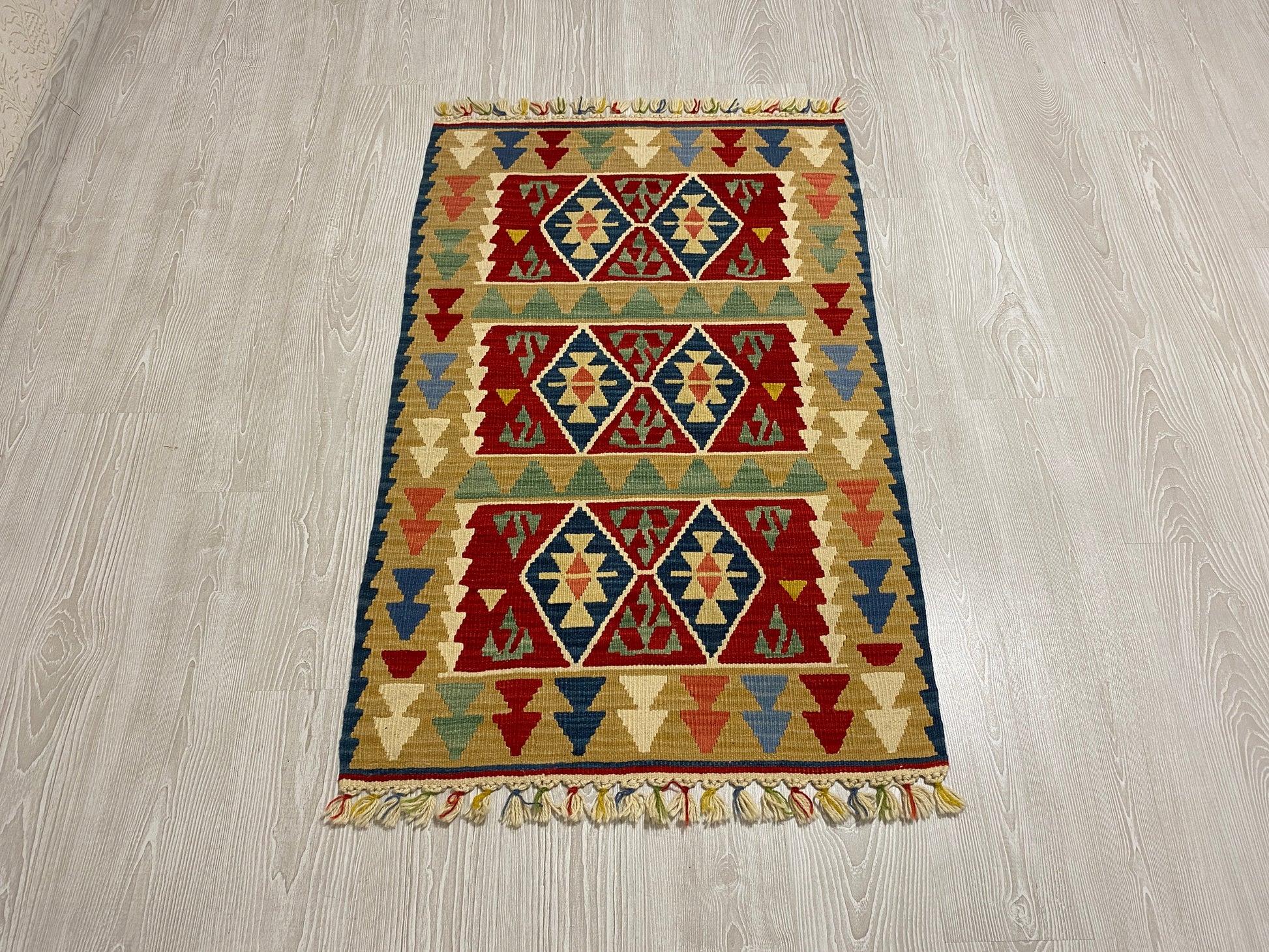 Turkish Kayseri Yahyali Kilim - Kilim Art Gallery