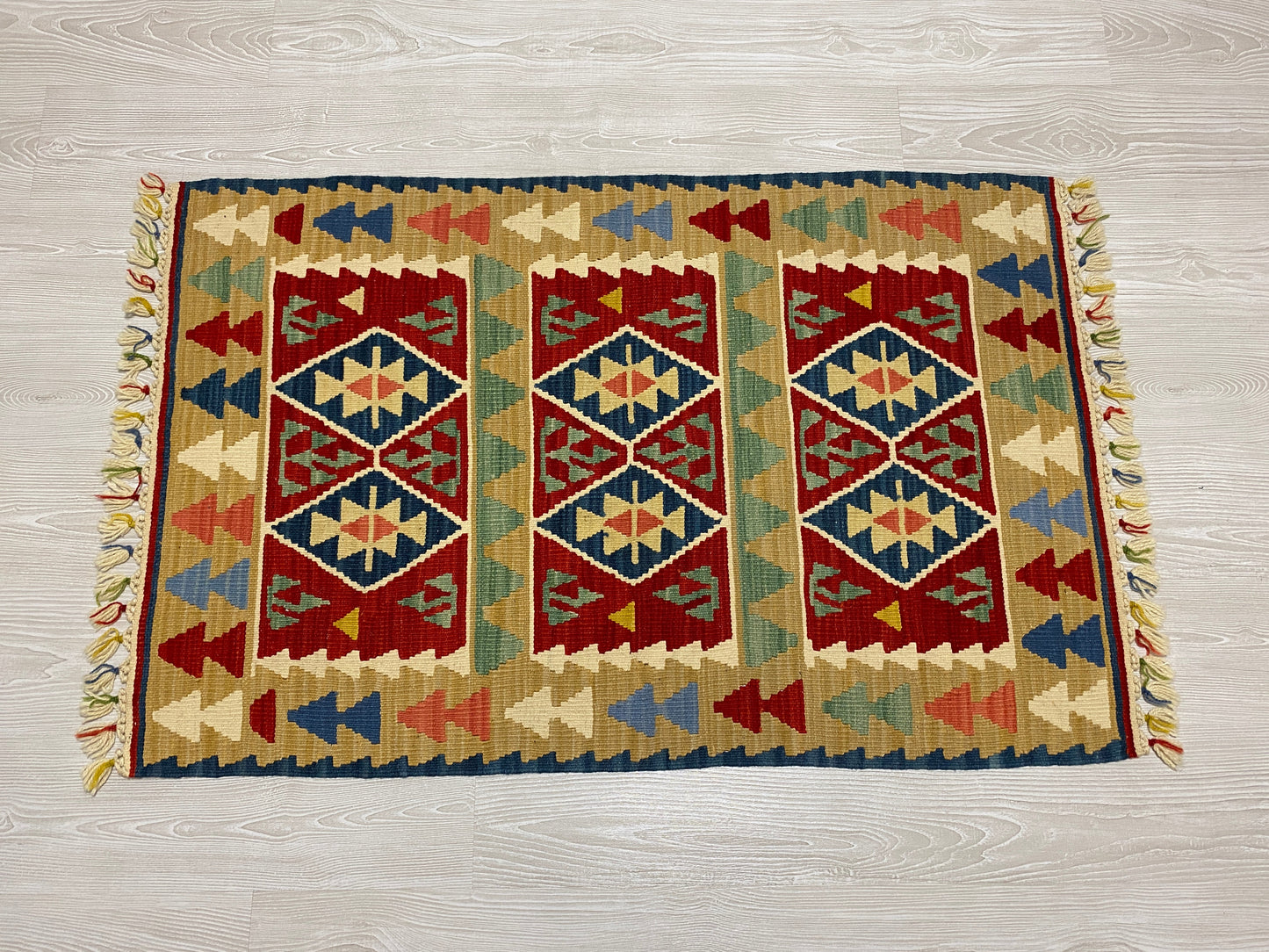 Turkish Kayseri Yahyali Kilim - Kilim Art Gallery
