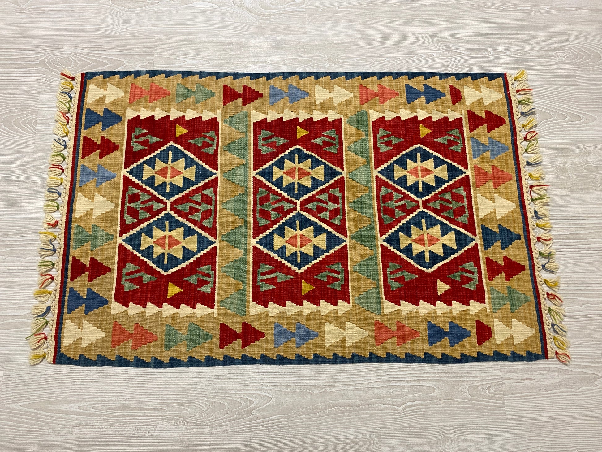Turkish Kayseri Yahyali Kilim - Kilim Art Gallery