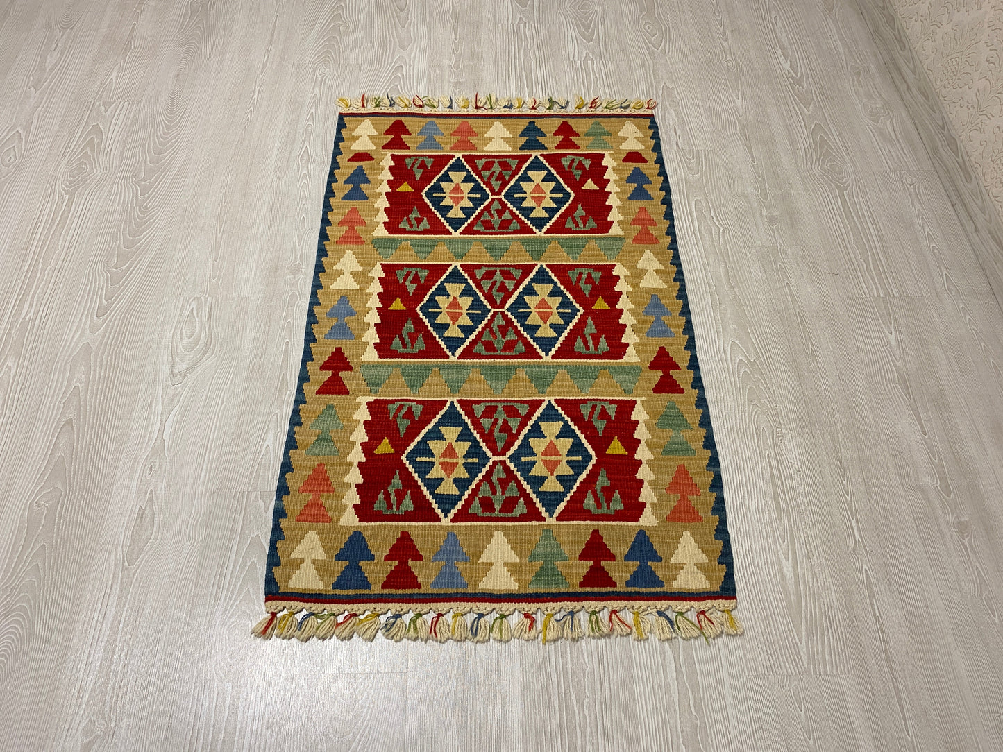 Turkish Kayseri Yahyali Kilim - Kilim Art Gallery