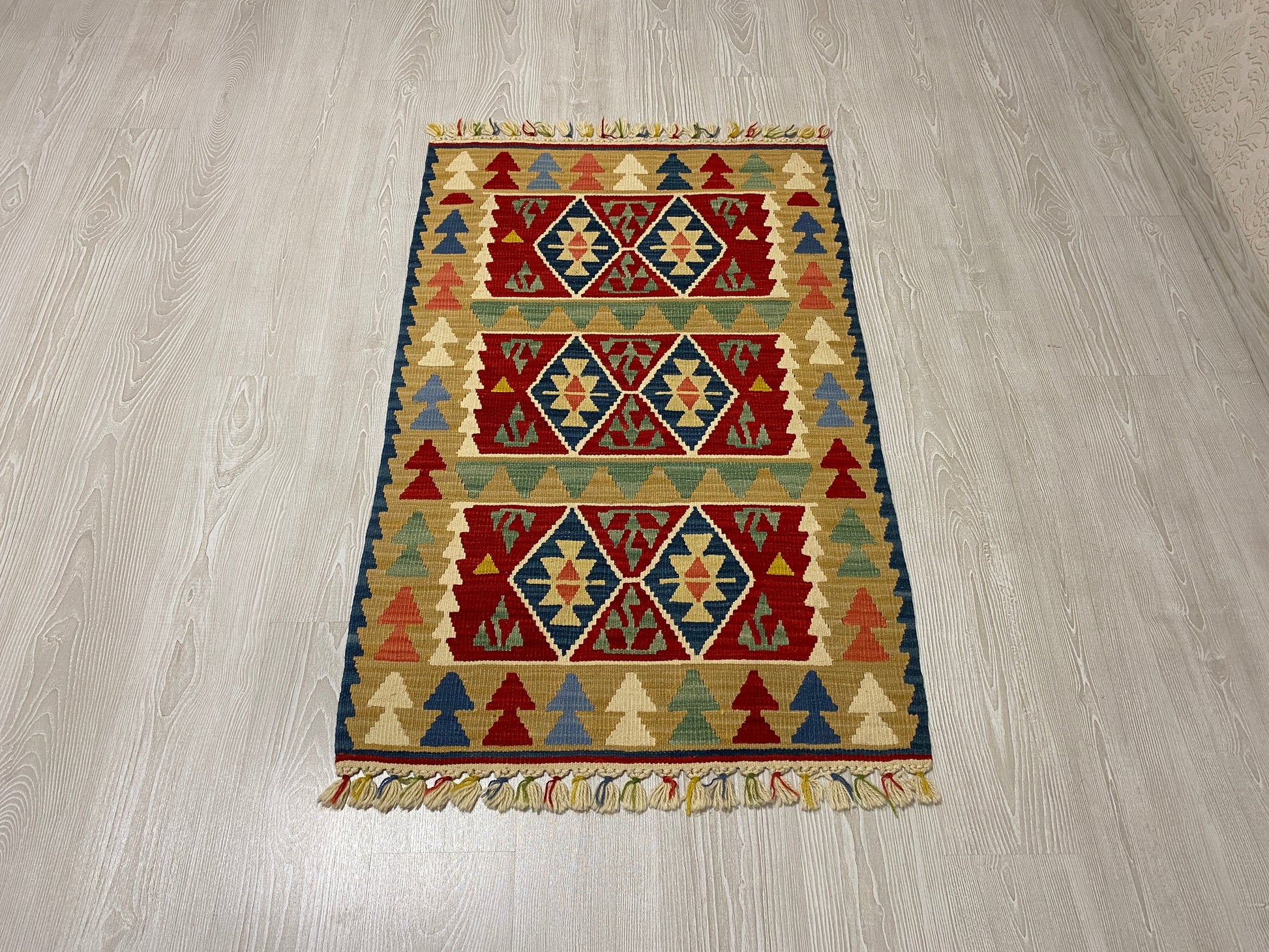 Turkish Kayseri Yahyali Kilim - Kilim Art Gallery