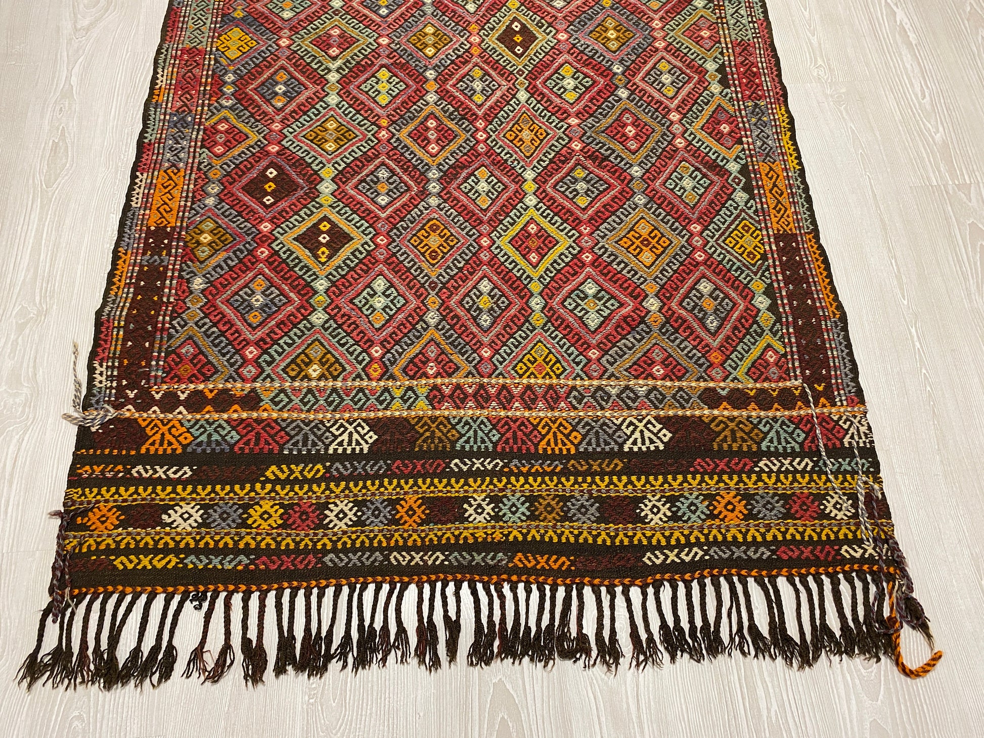 Turkish Nomadic Karakecili Cicim from West Anatolia - Kilim Art Gallery