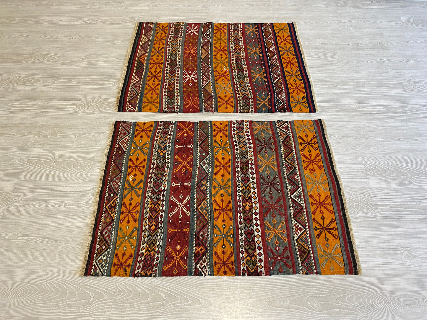 Twin Collectable Malatya - Sivas Cicims - Kilim Art Gallery