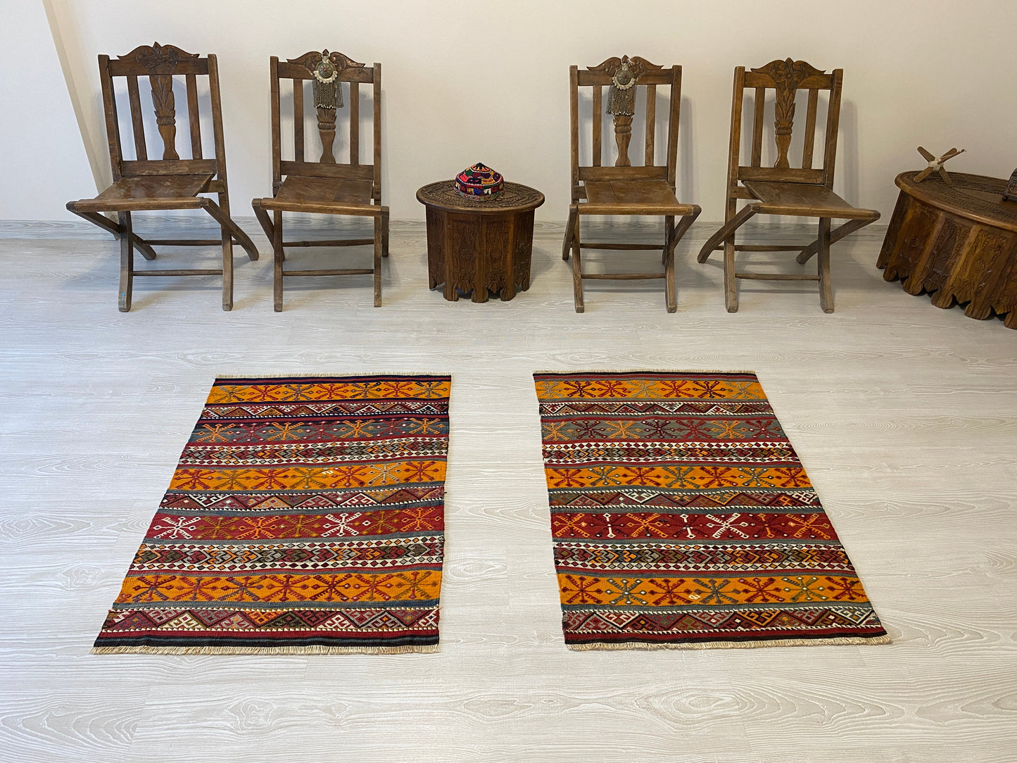 Twin Collectable Malatya - Sivas Cicims - Kilim Art Gallery