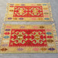 Twin Small Turkish Kilims - Kilim Art Gallery