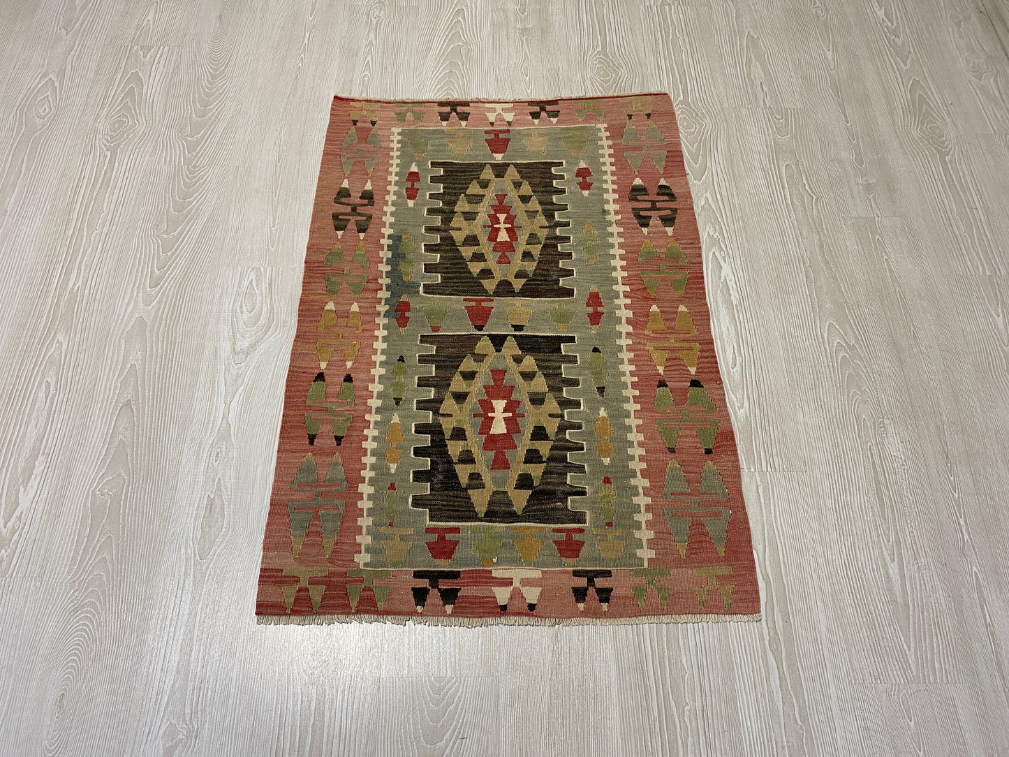 Vintage Anatolian Esme Kilim - Kilim Art Gallery