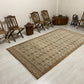 Vintage Natural Color Undyed Turkish Kayseri Area Carpet Rug - Kilim Art Gallery