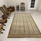 Vintage Natural Color Undyed Turkish Kayseri Area Carpet Rug - Kilim Art Gallery