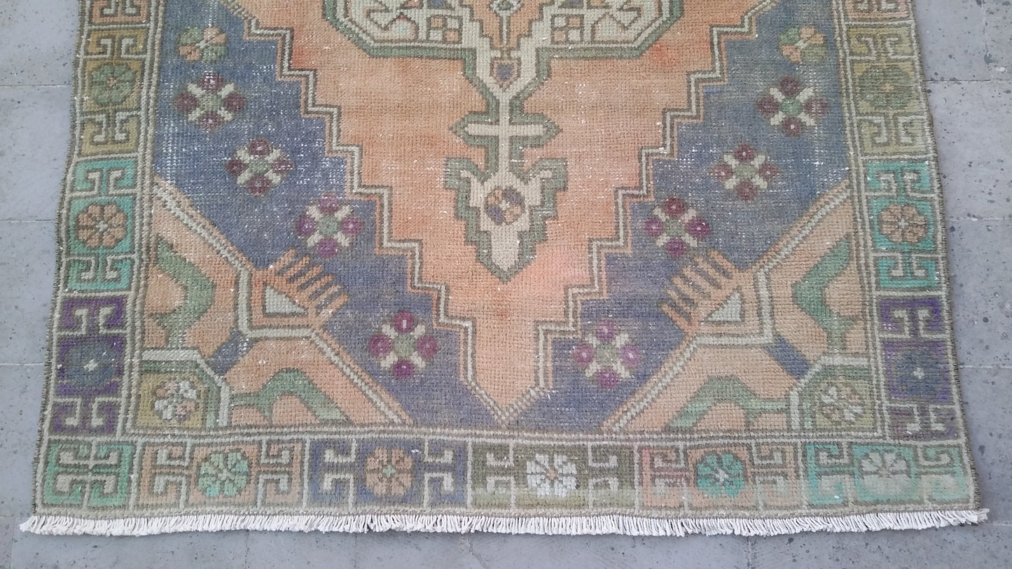 Vintage Turkish Oushak Rug - Kilim Art Gallery