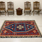 Vintage Very Fine Blue Konya Kilim - Kilim Art Gallery